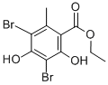 CAS#: 21855-46-9， Ethyl 3,5-Dibromo-2,4-Dihydroxy-6-Methylbenzoate