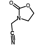 CAS 登录号：218920-89-9， (2-氧代-1,3-恶唑烷-3-基)乙腈