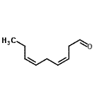 CAS 登录号：21944-83-2， (3Z,6Z)-3,6-壬二烯醛