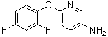 structure of CAS# 219865-86-8, 6-(2,4-Difluorophenoxy)-3-Pyridinamine;6-(2,4-difluorophenoxy)-3-pyridylamine;6-(2,4-Difluoro-phenoxy)-pyridin-3-ylamine;MFCD00067769