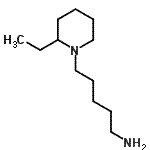 CAS#: 22014-06-8， 5-(2-Ethyl-1-Piperidinyl)-1-Pentanamine