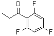 structure of CAS# 220141-69-5, 1-(2,4,6-Trifluorophenyl)-1-Propanone;MFCD00061224;ZINC05225479