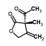 CAS#: 220308-41-8， (3S)-3-Acetyl-3-Methyl-4-Methylenedihydro-2(3H)-Furanone