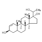 CAS 登录号：2204-13-9， (3beta)-孕甾-1-烯-3,17,20-三醇
