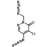 CAS#: 220663-05-8， 5-Azido-2-(Azidomethyl)-4-Chloro-3(2H)-Pyridazinone