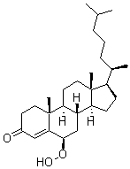 CAS#: 2207-76-3， (6b)-6-Hydroperoxy-Cholest-4-en-3-one