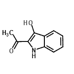 CAS#: 22079-15-8， 1-(3-Hydroxy-1H-Indol-2-Yl)Ethanone