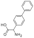 structure of CAS# 221101-61-7, Amino-Biphenyl-4-Yl-Acetic Acid;(2S)-2-Ammonio-2-(4-Phenylphenyl)Acetate;(2S)-2-Azaniumyl-2-(4-Phenylphenyl)Ethanoate;Zinc04202365