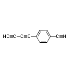 CAS 登录号：221641-62-9， 4-(1,3-丁二炔-1-基)苯甲腈
