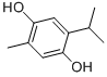 structure of CAS# 2217-60-9, 2-Methyl-5-Propan-2-Ylbenzene-1,4-Diol;2-Isopropyl-5-Methyl-Benzene-1,4-Diol;2-Isopropyl-5-Methylbenzene-1,4-Diol;2-Isopropyl-5-Methyl-Hydroquinone