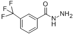 structure of CAS# 22227-25-4, 3-(Trifluoromethyl)-Benzoic Acid Hydrazide;3-(Trifluoromethyl)Benzene-1-Carbohydrazide, 95+%;3-(Trifluoromethyl)Benzoic Acid Hydrazide 95%;3-(Triflouromethyl)Benzoic  Acid  Hydrazide