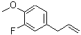 structure of CAS# 222422-50-6, 4-Allyl-2-Fluoro-1-Methoxybenzene;2-fluoro-1-methoxy-4-prop-2-enylbenzene;3-(3-Fluoro-4-methoxyphenyl)-1-propene;3-(3-Fluoro-4-methoxyphenyl)prop-1-ene