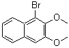 structure of CAS# 222555-02-4, 1-Bromo-2,3-Dimethoxynaphthalene;1-Bromo-2,3-dimethoxynaphthalene;1-BROMO-23-DIMETHOXYNAPHTHALENE97;647144_ALDRICH