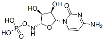 structure of CAS# 2226-72-4, 5-Azacytidine 5'-monophosphate;[[(2S,3S,4R,5R)-5-(4-Amino-2-Oxo-Pyrimidin-1-Yl)-3,4-Dihydroxy-Tetrahydrofuran-2-Yl]Amino] Dihydrogen Phosphate;[[(2S,3S,4R,5R)-5-(4-Amino-2-Oxo-1-Pyrimidinyl)-3,4-Dihydroxy-2-Tetrahydrofuranyl]Amino] Dihydrogen Phosphate;[[(2S,3S,4R,5R)-5-(4-Amino-2-Keto-Pyrimidin-1-Yl)-3,4-Dihydroxy-Tetrahydrofuran-2-Yl]Amino] Dihydrogen Phosphate