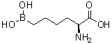 structure of CAS# 222638-65-5, 6-(Dihydroxyboryl)Norleucine;L-NORLEUCINE, 6-BORONO-