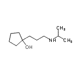 CAS 登录号：223113-87-9， 1-[3-(异丙基氨基)丙基]环戊醇
