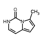 CAS 登录号：223432-98-2， 7-甲基吡咯并[1,2-c]嘧啶-1(2H)-酮