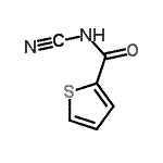 CAS 登录号：223687-90-9， N-氰基-2-噻吩甲酰胺