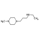 structure of CAS# 224456-89-7, N-Ethyl-3-(4-Methyl-1-Piperazinyl)-1-Propanamine;1-PIPERAZINEPROPANAMINE,N-ETHYL-4-METHYL-;N-Ethyl-3-(4-methyl-1-piperazinyl)-1-propanamine;N-ethyl-3-(4-methylpiperazin-1-yl)propan-1-amine
