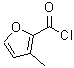structure of CAS# 22601-06-5, 3-Methyl-2-Furoyl Chloride;3-methyl-2-furancarbonyl chloride;3-METHYL-2-FUROYLCHLORIDE;3-METHYLFURAN-2-CARBONYLCHLORIDE