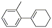 structure of CAS# 22618-51-5, Cyclohexen-1-Yltoluene;1-(1-Cyclohexenyl)-2-Methyl-Benzene;Benzene, 1-(1-Cyclohexen-1-Yl)-2-Methyl-;Nsc102328