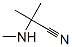 结构式 CAS# 2273-39-4, 2-(甲基氨基)-2-甲基丙腈