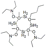 CAS#: 22803-29-8， [(8-Butyl-2,4,6,8-Tetramethylcyclotetrasiloxane-2,4,6-Triyl)Tri(Oxy)]Tris(Diethylamine)