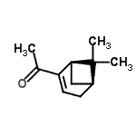 CAS 登录号：228113-75-5， 1-[(1R,5S)-6,6-二甲基双环[3.1.1]庚-2-烯-2-基]乙酮