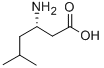 structure of CAS# 22818-43-5, (3S)-3-Amino-5-Methyl-Hexanoic Acid;(3S)-3-AMINO-5-METHYL-HEXANOIC ACID;(S)-3-AMINO-5-METHYL-HEXANOIC ACID;L-3-Amino-5-Methylhexanoic  Acid