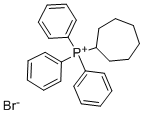 structure of CAS# 22836-06-2, (Cycloheptyl)-Triphenylphosphonium Bromide;Cycloheptyl-Triphenyl-Phosphonium Bromide;Cycloheptyl-Triphenylphosphonium Bromide;Cycloheptyl-Triphenyl-Phosphanium Bromide