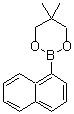 结构式 CAS# 22871-77-8, 5,5-二甲基-2-(1-萘基)-1,3,2-二氧硼杂环己烷