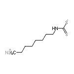 CAS 登录号：22889-65-2， 钠辛基二硫代氨基甲酸酯
