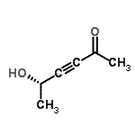 CAS 登录号：229015-36-5， (5S)-5-羟基-3-己炔-2-酮