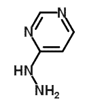 CAS 登录号：22930-71-8， 4-肼基嘧啶