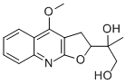 CAS#: 22964-77-8， 2-(4-Methoxy-2,3-Dihydro-Furo[2,3-b]Quinolin-2-Yl)-Propane-1,2-Diol