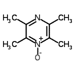 CAS 登录号：22978-83-2， 2,3,5,6-四甲基吡嗪1-氧化物