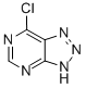 structure of CAS# 23002-52-0, 7-Chloro-3H-1,2,3-Triazolo[4,5-d]Pyrimidine;7-CHLORO-3H-[1,2,3]TRIAZOLO[4,5-D]PYRIMIDINE