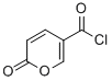 structure of CAS# 23090-18-8, 2-Oxo-2H-Pyran-5-Carbonylchloride;2H-Pyran-5-Carbonyl Chloride, 2-Oxo- (8CI,9CI);2-Oxo-2H-Pyran-5-Carboxylic Acid Chloride;2-OXO-2H-PYRAN-5-CARBONYL CHLORIDE