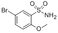 structure of CAS# 23095-14-9, 5-Bromo-2-Methoxy-Benzenesulfonamide;5-Bromo-2-Methoxybenzenesulphonamide 95%;5-Bromo-2-Methoxybenzenesulphonamide;5-BROMO-2-METHOXYBENZENESULFONAMIDE