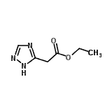CAS 登录号：23159-61-7， 乙基1H-1,2,4-三唑-5-基乙酸酯
