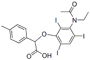 CAS#: 23189-43-7， 2-[3-(N-Ethylacetylamino)-2,4,6-Triiodophenoxy]-2-(p-Tolyl)Acetic Acid