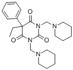 CAS#: 23192-91-8， 1,3-Bis(piperidinomethyl)phenobarbital