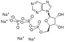 CAS#: 23197-96-8， 9-[5-O-[Hydroxy[[Hydroxy(Phosphonooxy)Phosphinyl]Oxy]Phosphinyl]-beta-D-Ribofuranosyl]-9H-Purine