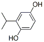structure of CAS# 2349-71-5, 2-Propan-2-Ylbenzene-1,4-Diol;2-Isopropylbenzene-1,4-Diol;2-Isopropylhydroquinone