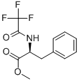 structure of CAS# 23635-30-5, N-(2,2,2-Trifluoroacetyl)-L-Phenylalanine Methyl Ester;Alanine, 3-Phenyl-N-(Trifluoroacetyl)-, Methyl Ester, L-;Methyl 3-Phenyl-2-[(Trifluoroacetyl)Amino]Propanoate;N-ALPHA-TRIFLUOROACETYL-L-PHENYLALANINE METHYL ESTER