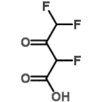 CAS 登录号：2365-96-0， 2,4,4-三氟-3-氧代丁酸