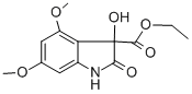 CAS#: 23659-85-0， 2,3-Dihydro-3-Hydroxy-4,6-Dimethoxy-2-Oxo-1H-Indole-3-carboxylic Acid Ethyl Ester