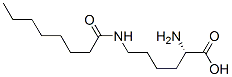 CAS#: 23735-96-8， N6-(1-Oxooctyl)-L-Lysine
