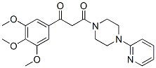 CAS#: 23776-34-3， 1-(2-Pyridyl)-4-[3-(3,4,5-Trimethoxyphenyl)-1,3-Dioxopropyl]Piperazine