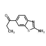 CAS 登录号：23933-04-2， 1-(2-氨基-1,3-苯并噻唑-6-基)-1-丙酮